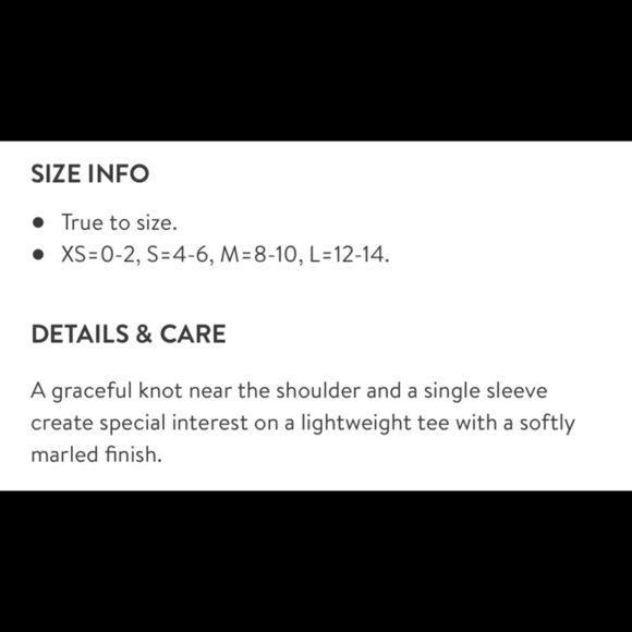 Free People Pluto twist 1 shoulder top S lavender - Picture 8 of 8